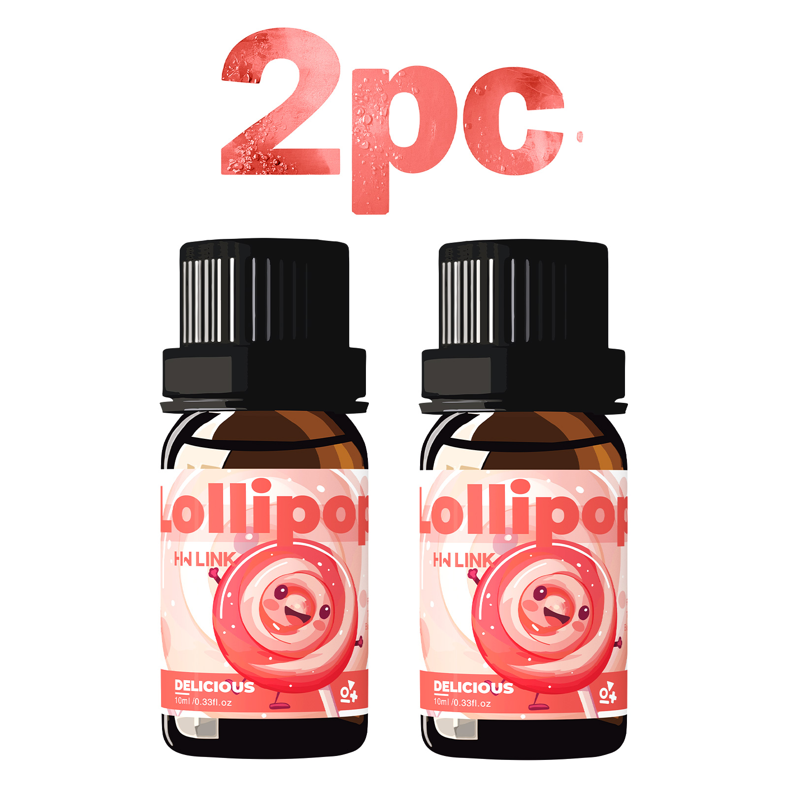 Home Fragrance Gift - 2 flacons d'huiles parfumées délicieuses pour
