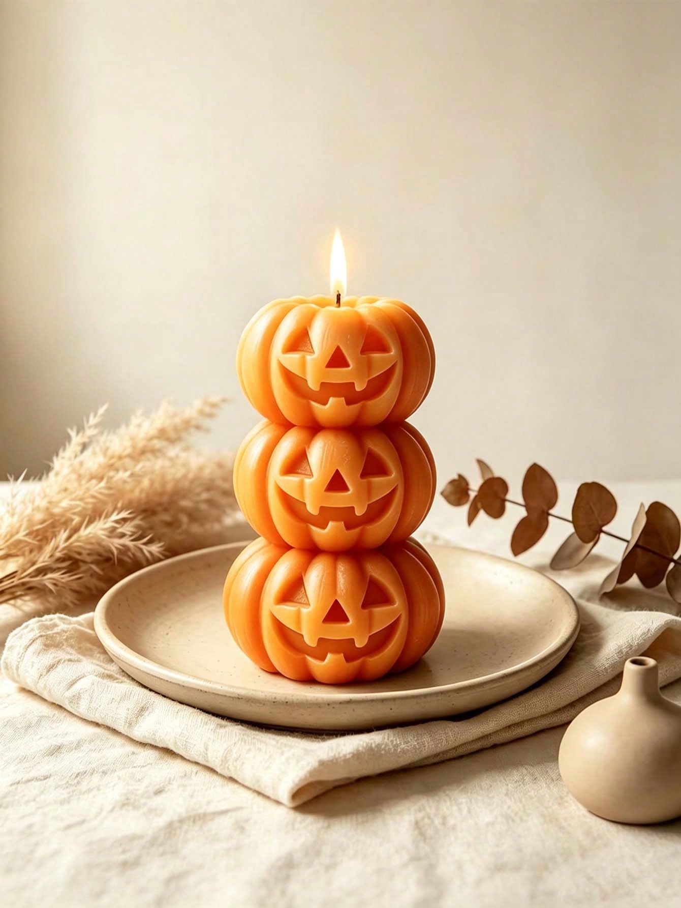 Home Fragrance Usa - 1 bougie d'Halloween en forme de