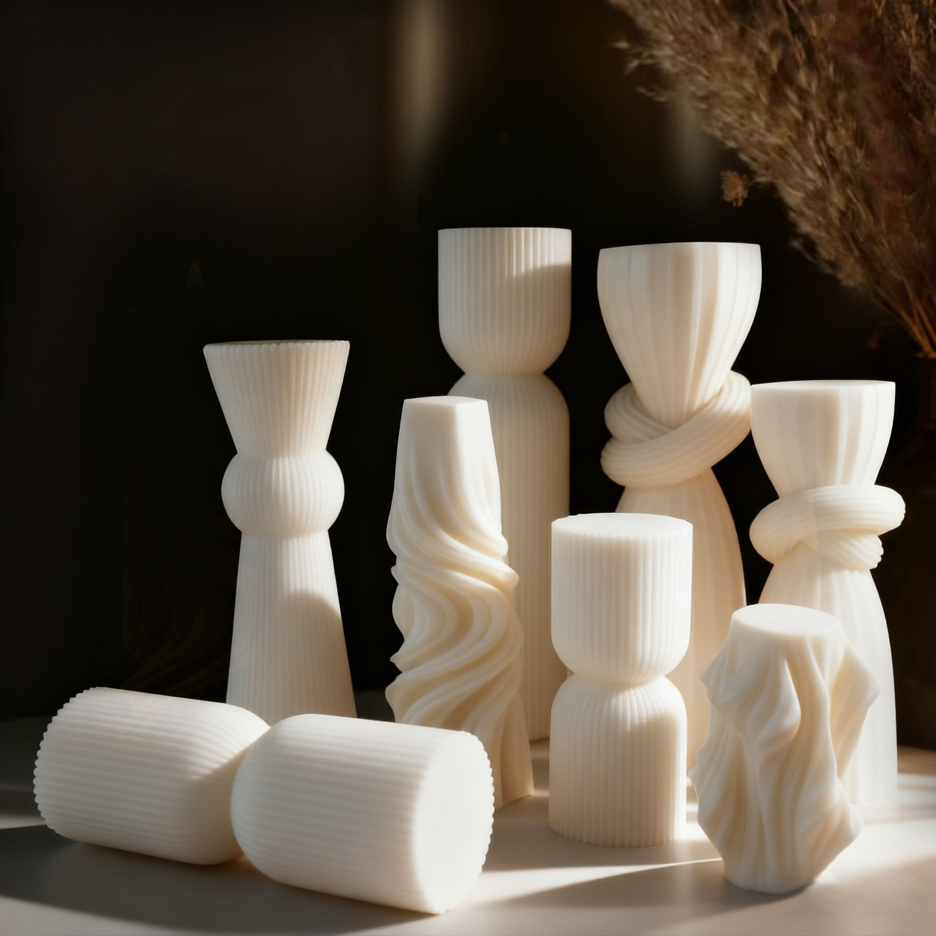 Bougie parfumée blanche minima - Home Fragrance Usa avis et prix