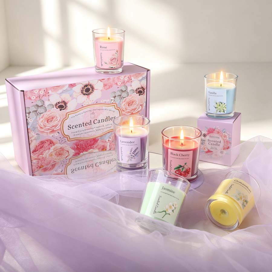 Ensemble cadeau de bougies par - Home Fragrance Usa avis et prix