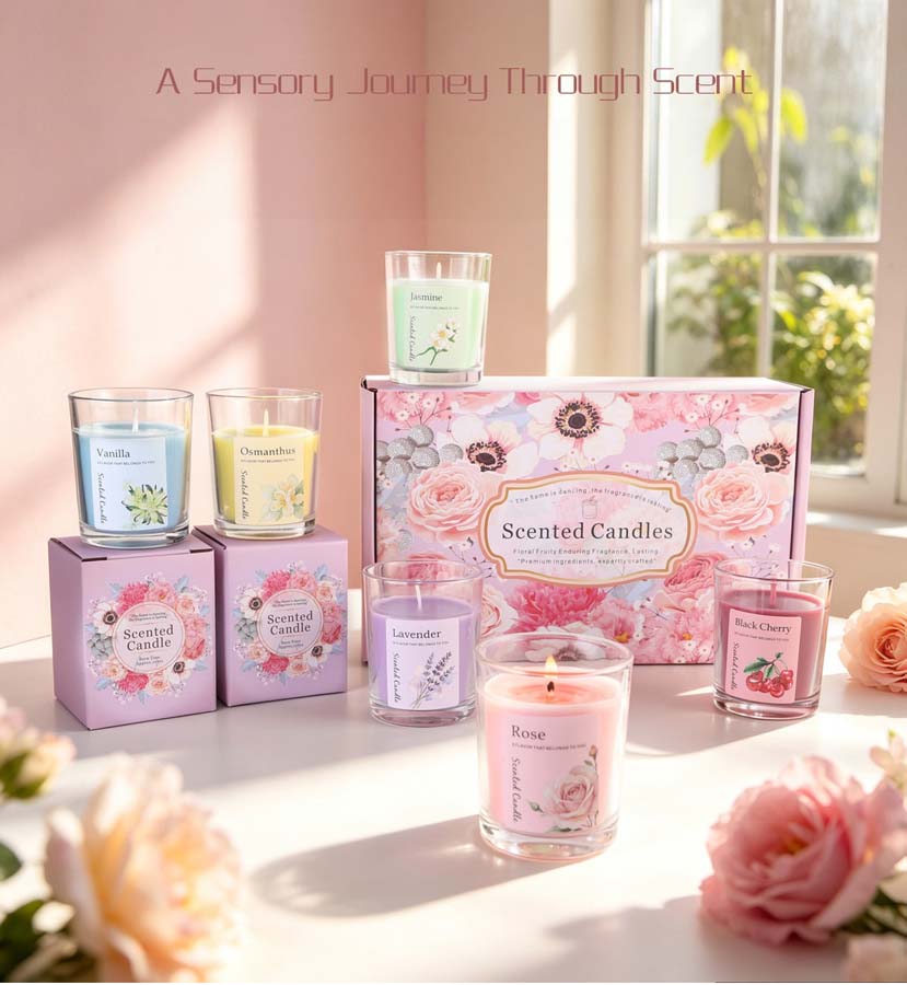Ensemble cadeau de bougies par - Home Fragrance Usa avis et prix