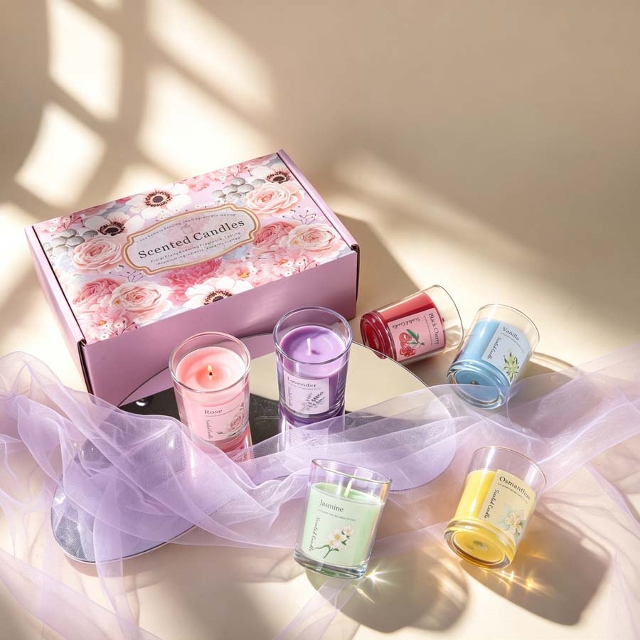 Ensemble cadeau de bougies par - Home Fragrance Usa avis et prix