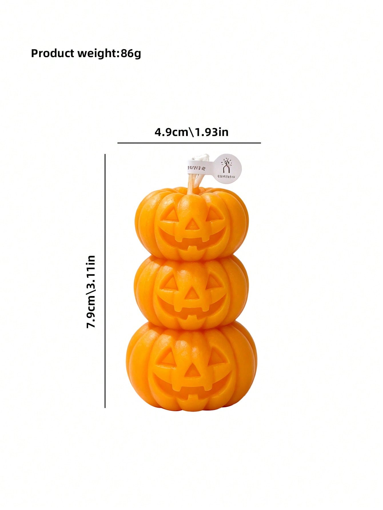 1 bougie d'Halloween en forme  - Home Fragrance Usa avis et prix