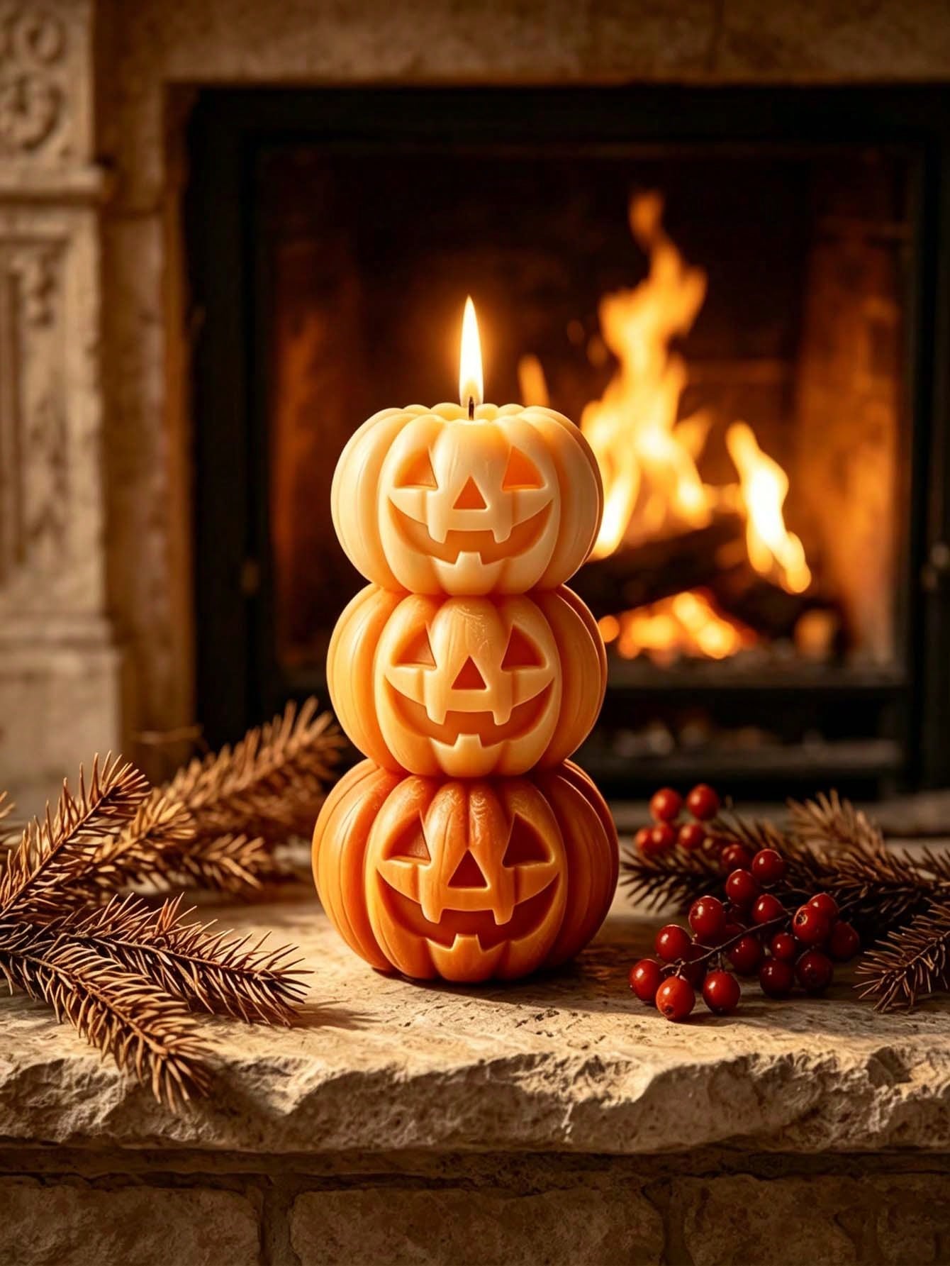 1 bougie d'Halloween en forme  - Home Fragrance Usa avis et prix